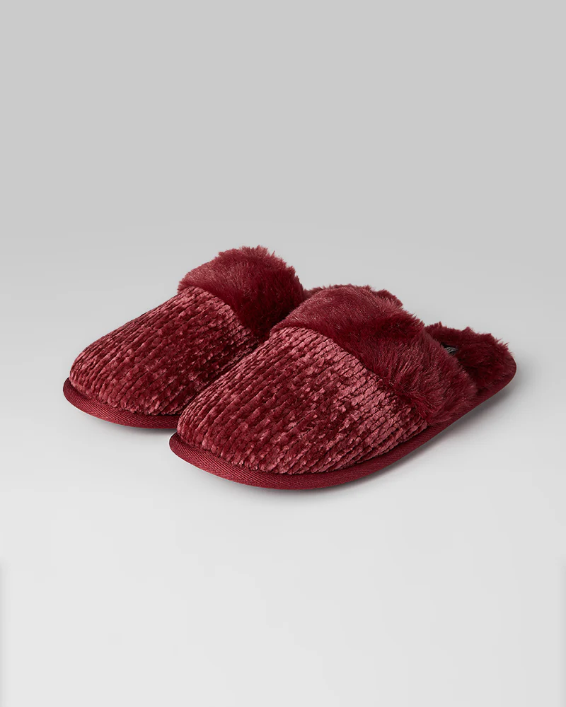 WOMEN'S COZY CHENILLE SLIPPERS - Image 2