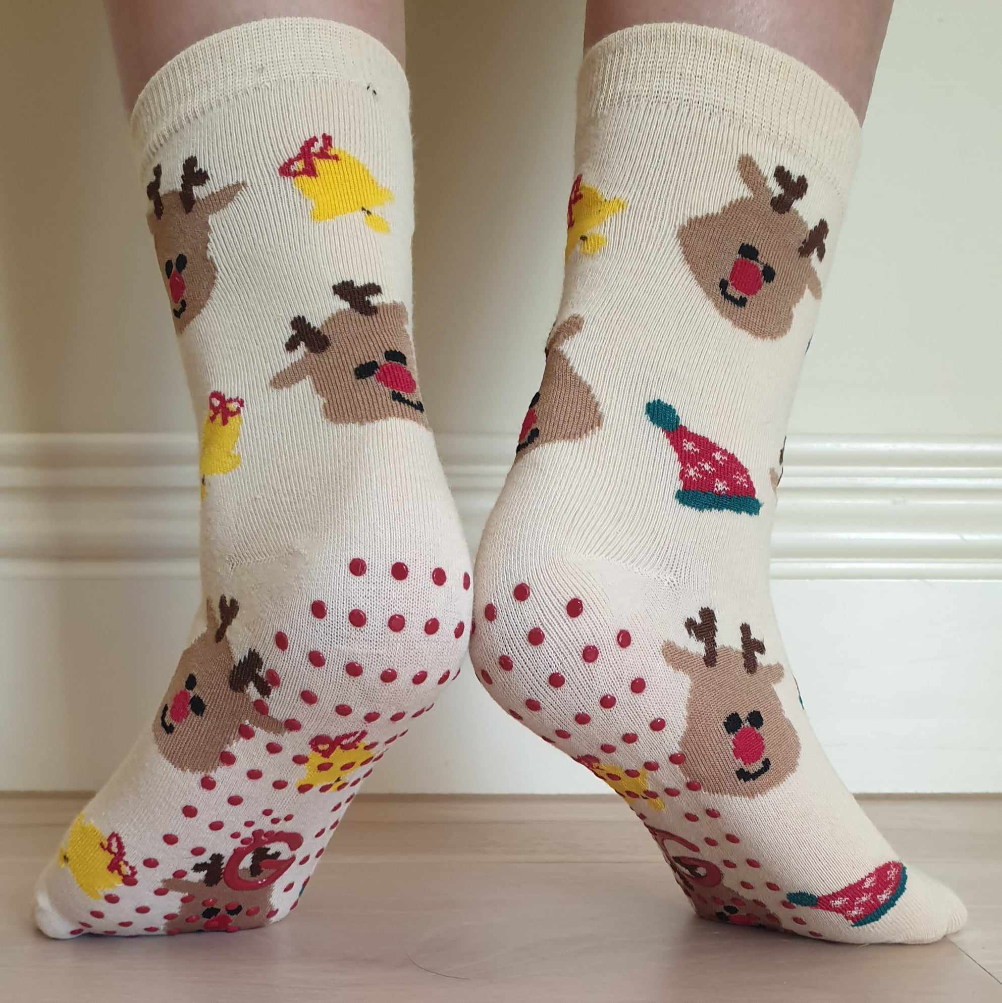 Christmas Grip Socks - Image 2